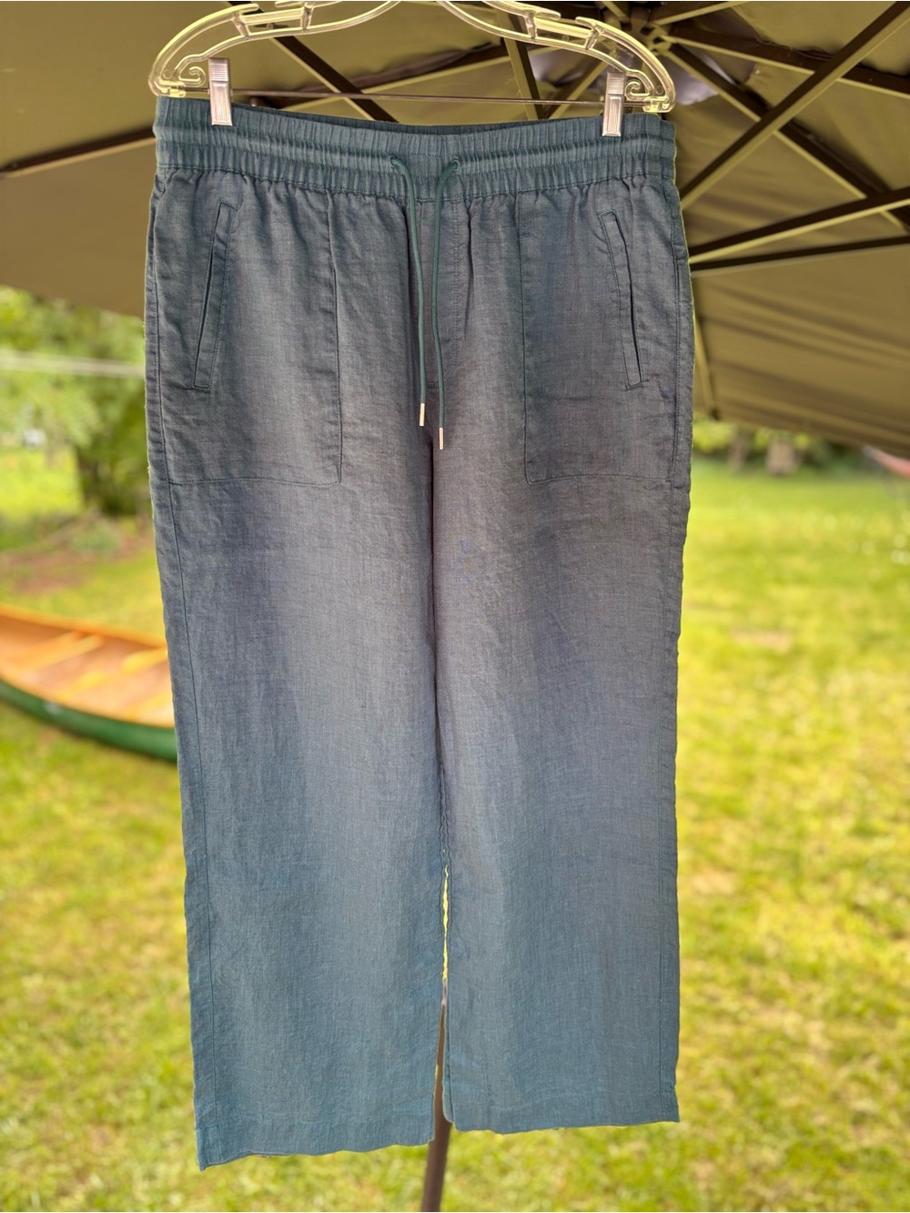Athleta Retreat Linen Pants